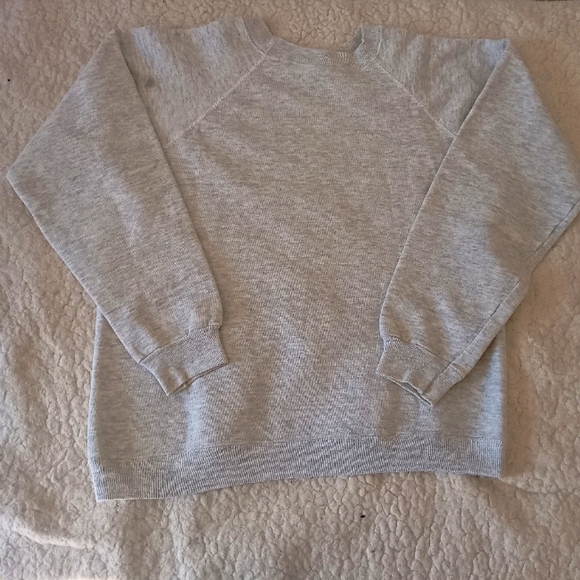 Vintage 90s Saint Paul Minnesota Hanes Women's Sweatshirt, Size L, Gray - Picture 2 of 5